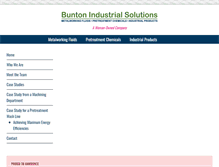 Tablet Screenshot of buntonindustrialsolutions.com